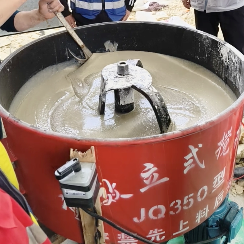 裕安汽轮机余热压缩机导热油设备底座耐高温环氧树脂灌浆料